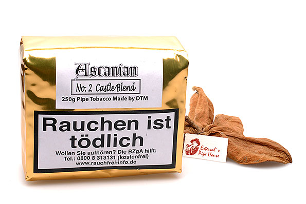 Ascanian No. 2 Castle Blend Pfeifentabak 250g Sparpaket Ascanian No. 2 Castle Blend Pfeifentabak 250g Sparpaket